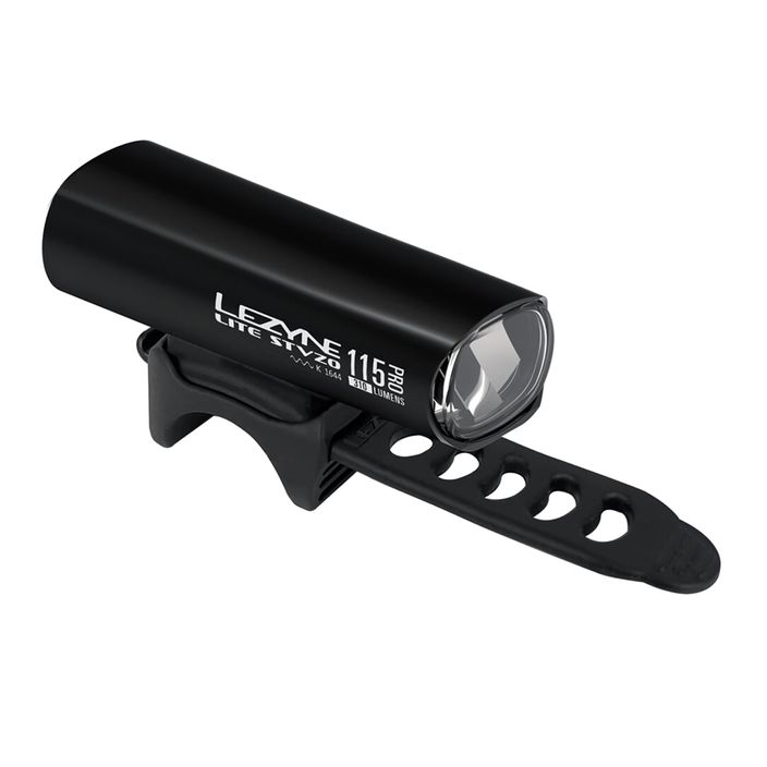 Lezyne Lite Drive StVZO Pro 115 лъскава черна предна светлина за велосипед 2