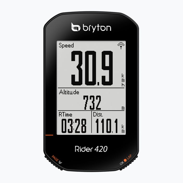 Велосипедна навигация Bryton Rider 420T CAD+HRM CC-NB00026 2