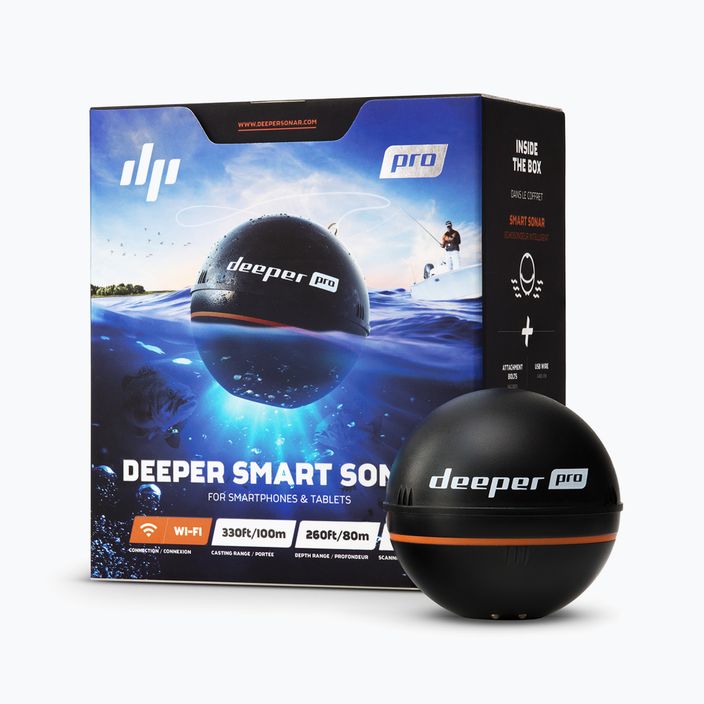 Deeper Smart Sonar Pro Black DP1H20S10 2