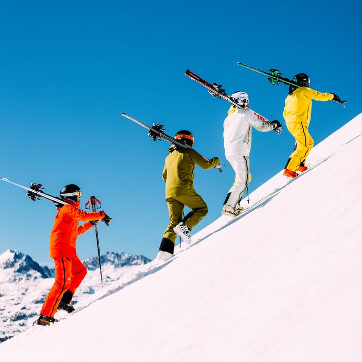 Мъжко ски яке Descente Shaun сиво/зелено 10