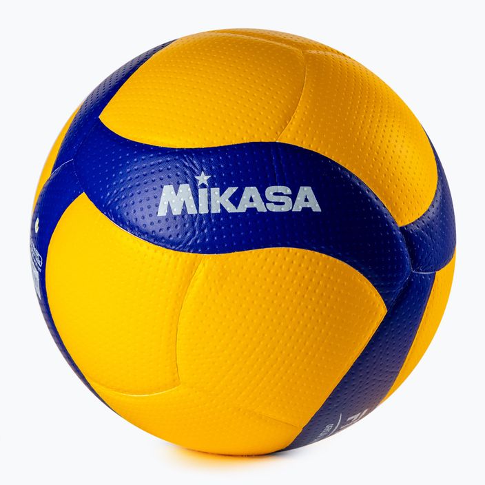 Mikasa Волейболна топка в жълто и синьо V200W 2