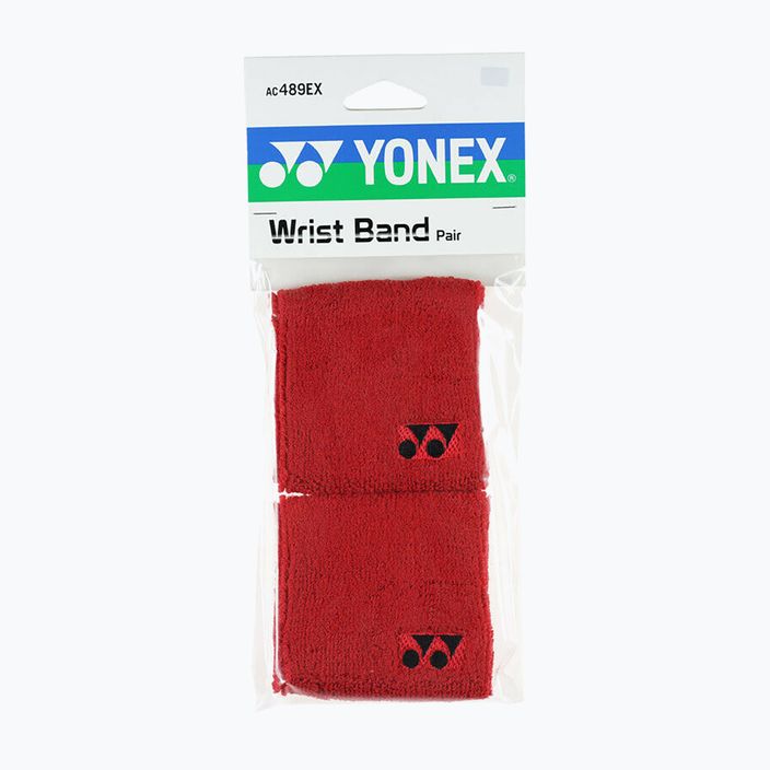 Червена гривна на YONEX AC 489 3