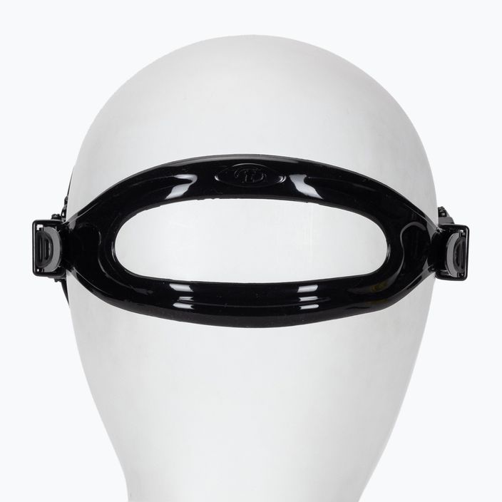 TUSA Freedom Hard маска за гмуркане черна/червена M-1001 4