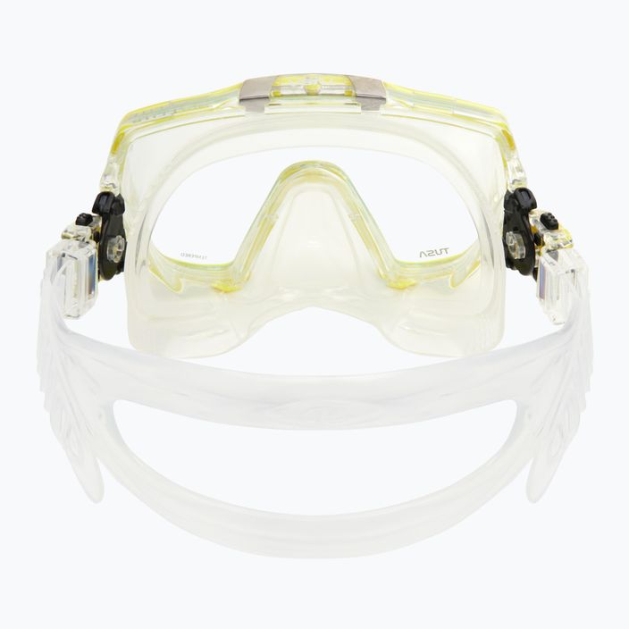 TUSA Freedom Elite Жълта маска за гмуркане M-1003 5
