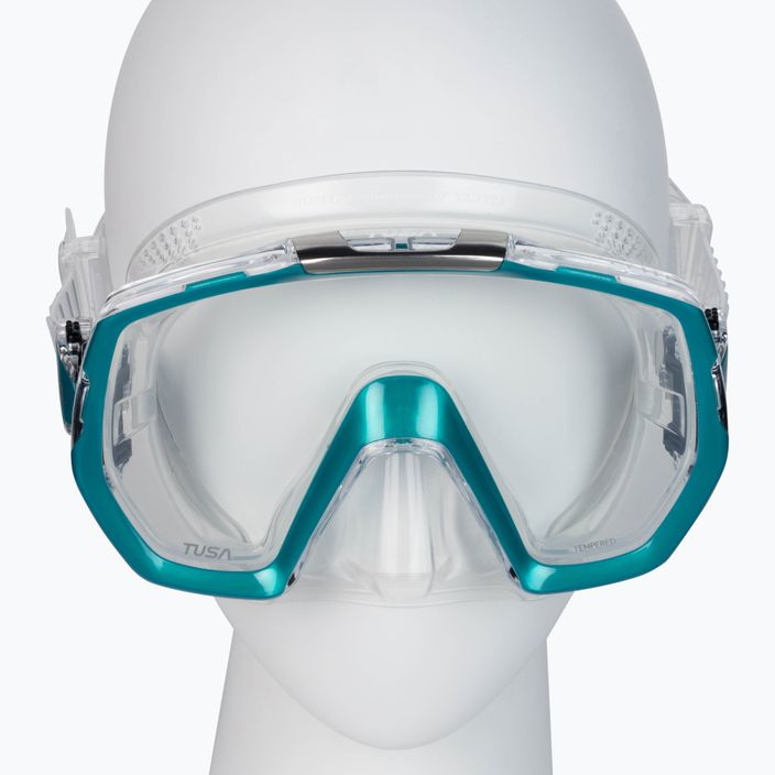 TUSA Freedom Elite Зелена маска за гмуркане M-1003