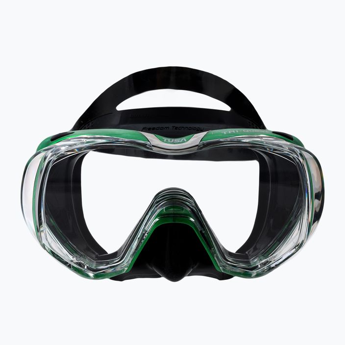 TUSA Tri-Quest Fd маска зелена M-3001 2
