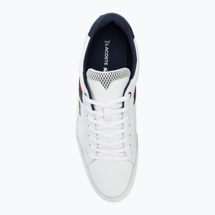 Мъжки обувки Lacoste 40CMA0067 white/navy/red 5