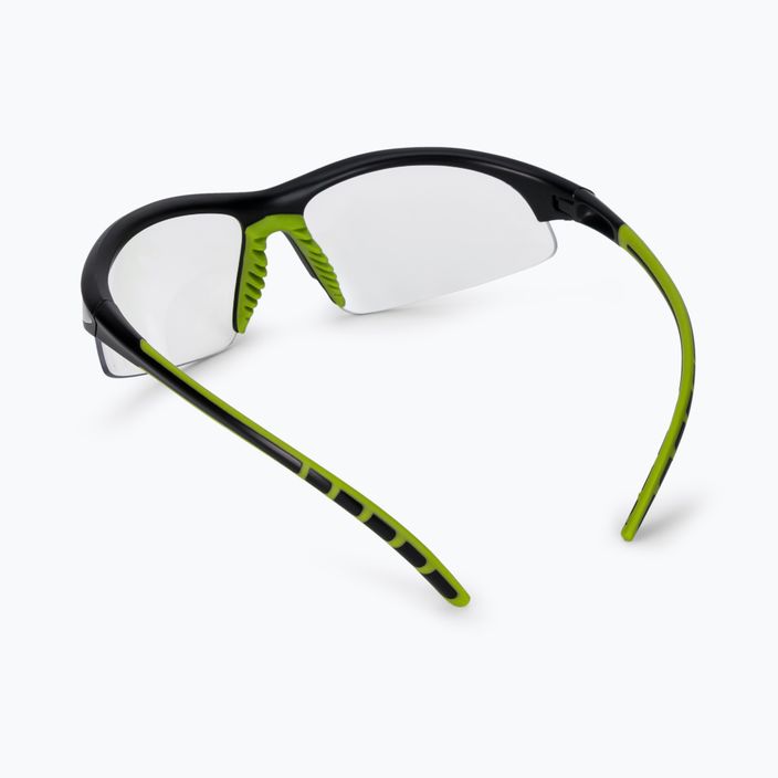 Очила за скуош Dunlop Sq I-Armour черни/зелени 753133 2