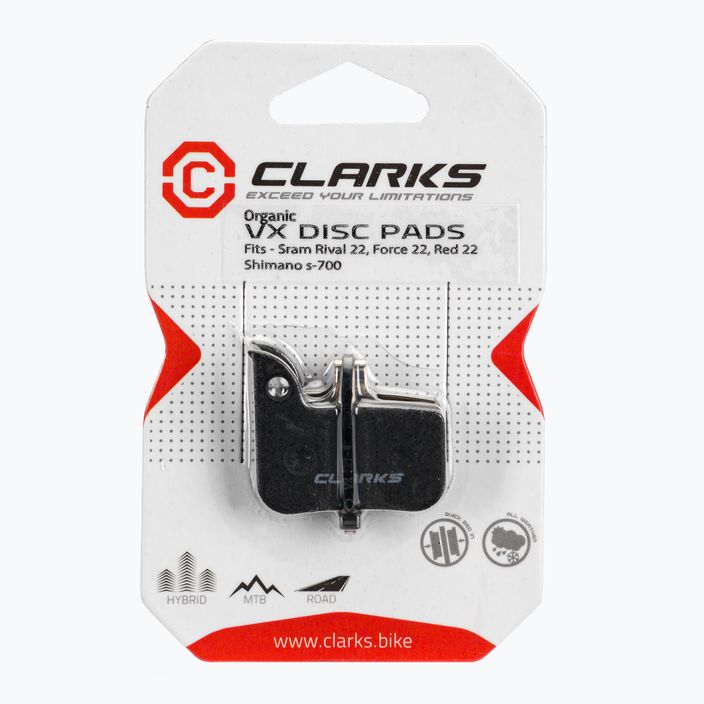 Clarks Органични кафяви спирачни накладки Sram CLA-VX860C