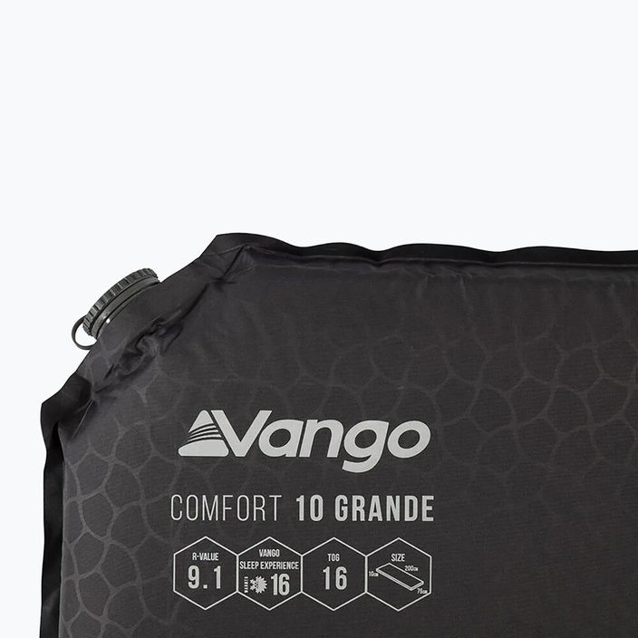 Самонадуваема постелка Vango Comfort 10 Grande shadow grey 2