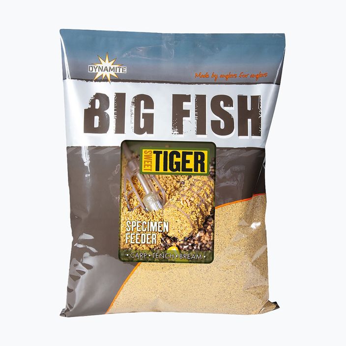 Захранка по метода Dynamite Baits Big Fish Sweet Tiger Specimen Feeder Groundbait 1.8kg ADY751477