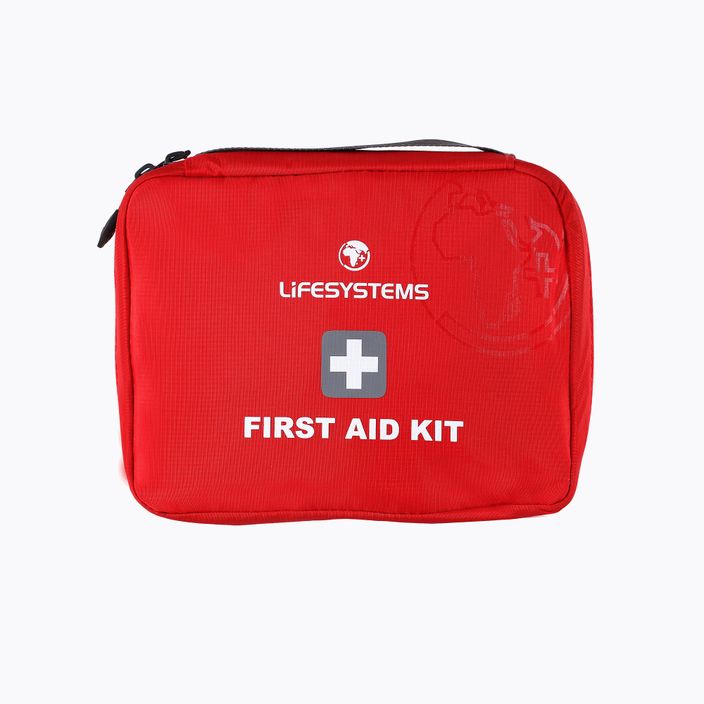 Празен калъф за първа помощ на Lifesystems Комплект за първа помощ за пътуване червен LM2350