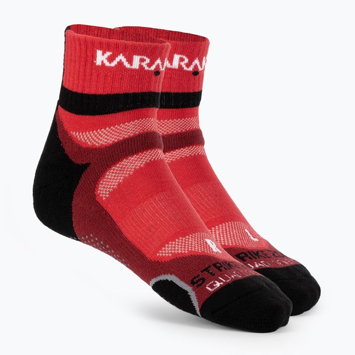 Karakal X4 Чорапи за тенис до глезена червени KC527R