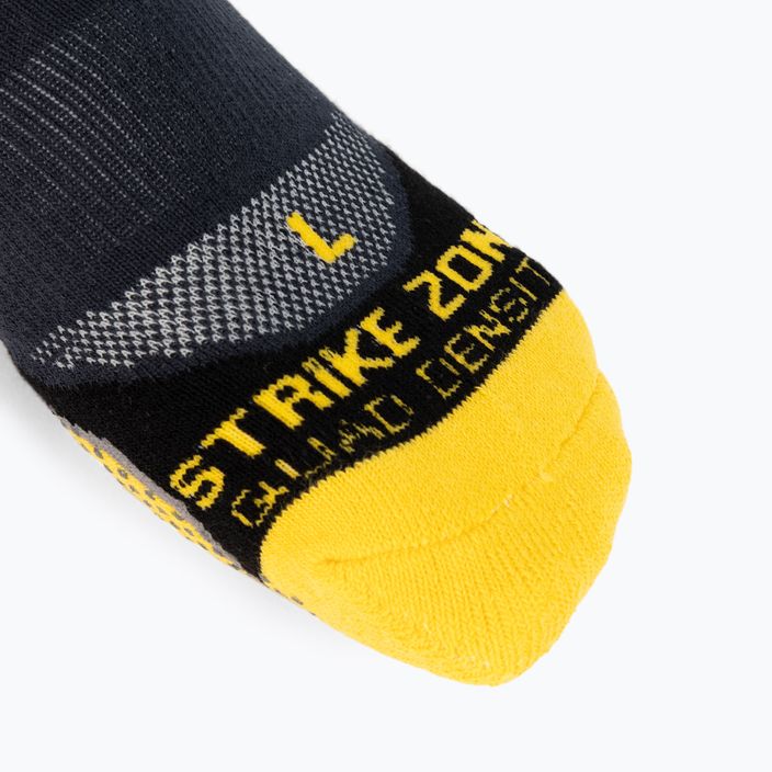 Karakal X4 Чорапи за тенис до глезена черни/жълти KC530 4