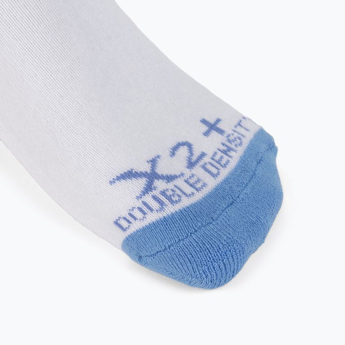 Дамски чорапи за тенис Karakal X2+ Trainer бели и сини KC536 3