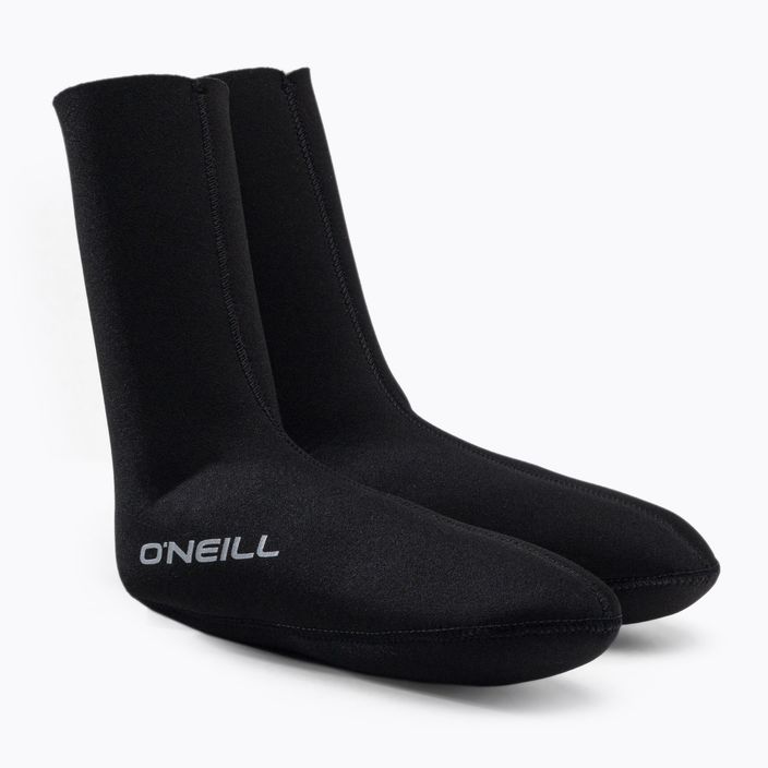 O'Neill Heat 3mm неопренови чорапи черни 0041 5