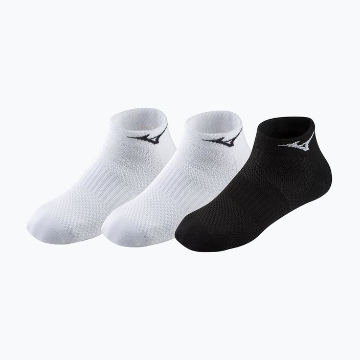 Чорапи за тенис Mizuno Training Mid 3P бели/черни 67XUU95099 10