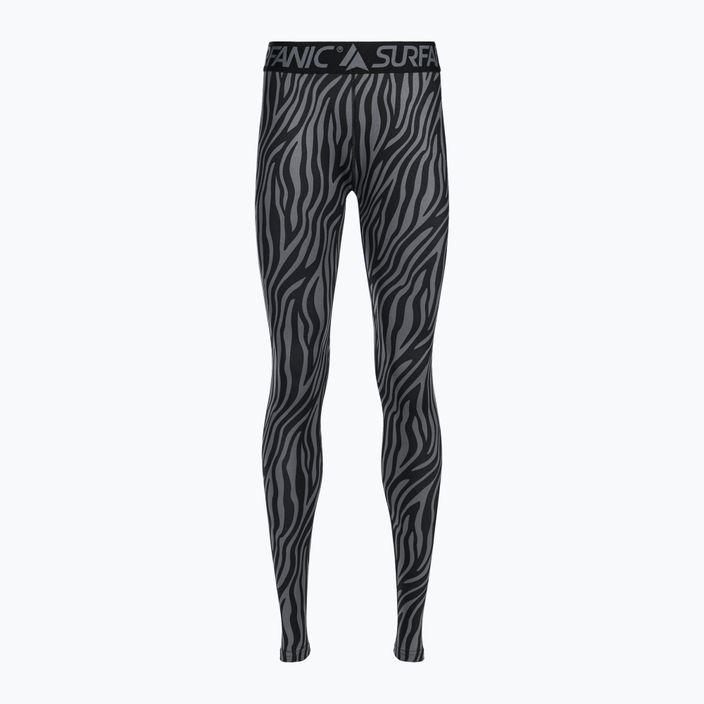 Дамски термо панталони Surfanic Cozy Limited Edition Long John black zebra 5