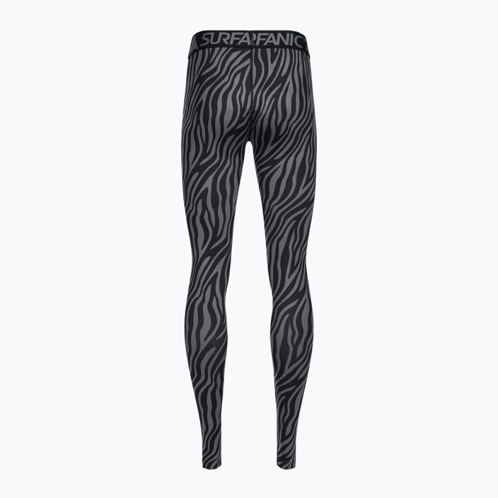 Дамски термо панталони Surfanic Cozy Limited Edition Long John black zebra 6