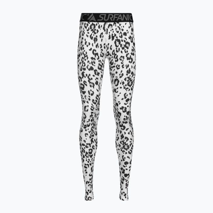 Дамски термоактивни панталони Surfanic Cozy Limited Edition Long John snow leopard 3