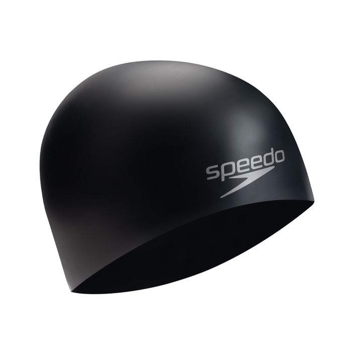 Speedo Обикновена шапка за плуване с форма, черна 68-709849097 2