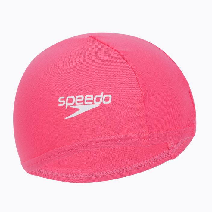 Speedo Полиестерна розова детска шапка за плуване 68-71011