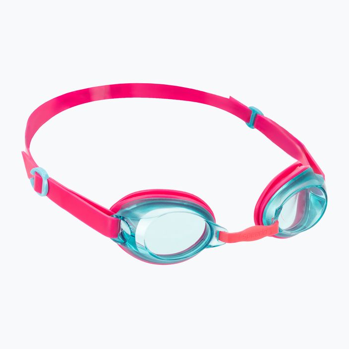 Детски комплект за плуване Speedo Jet V2 Шапка за глава + оранжеви/розови очила 2