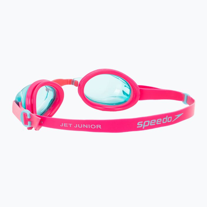 Детски комплект за плуване Speedo Jet V2 Шапка за глава + оранжеви/розови очила 5