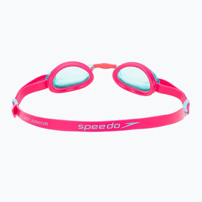 Детски комплект за плуване Speedo Jet V2 Шапка за глава + оранжеви/розови очила 6