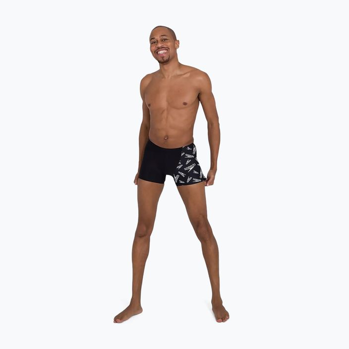 Мъжки боксерки за плуване Speedo Allover V-Cut Aquqshort black 68-09734F392 5