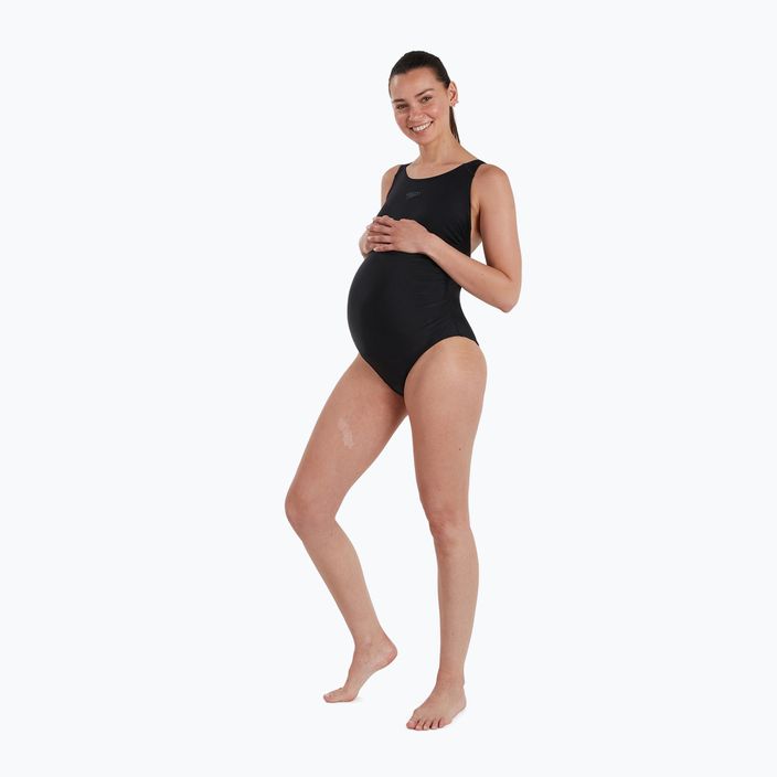 Speedo Maternity Fitness бански от една част за бременни жени черен 68-12911 5