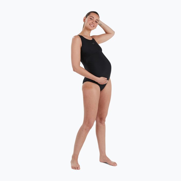 Speedo Maternity Fitness бански от една част за бременни жени черен 68-12911 6