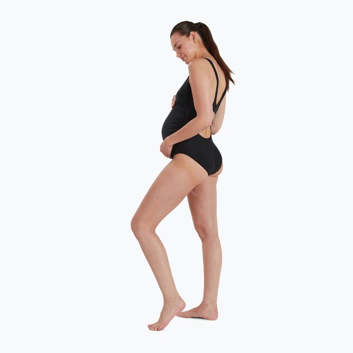 Speedo Maternity Fitness бански от една част за бременни жени черен 68-12911 7