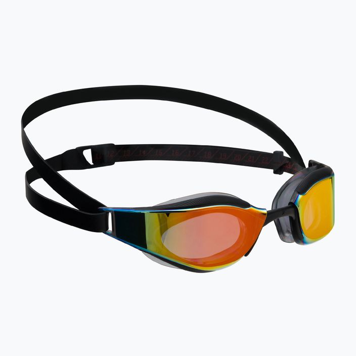Оранжеви очила за плуване Speedo Fastskin Hyper Elite Mirror 68-12818F977