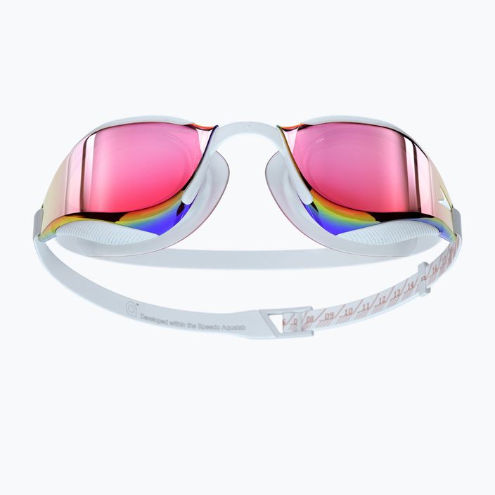 Очила за плуване Speedo Fastskin Hyper Elite Mirror бели 68-12818F979 8