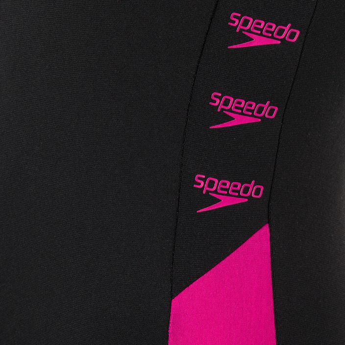 Дамски бански Speedo Boom Logo Splice Muscleback B344 black 12900B344 3