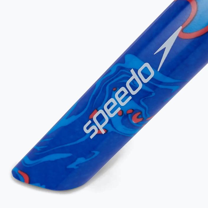 Шнорхел за плуване Speedo Centre bllue flame/pool blue/fluo tangerine 2