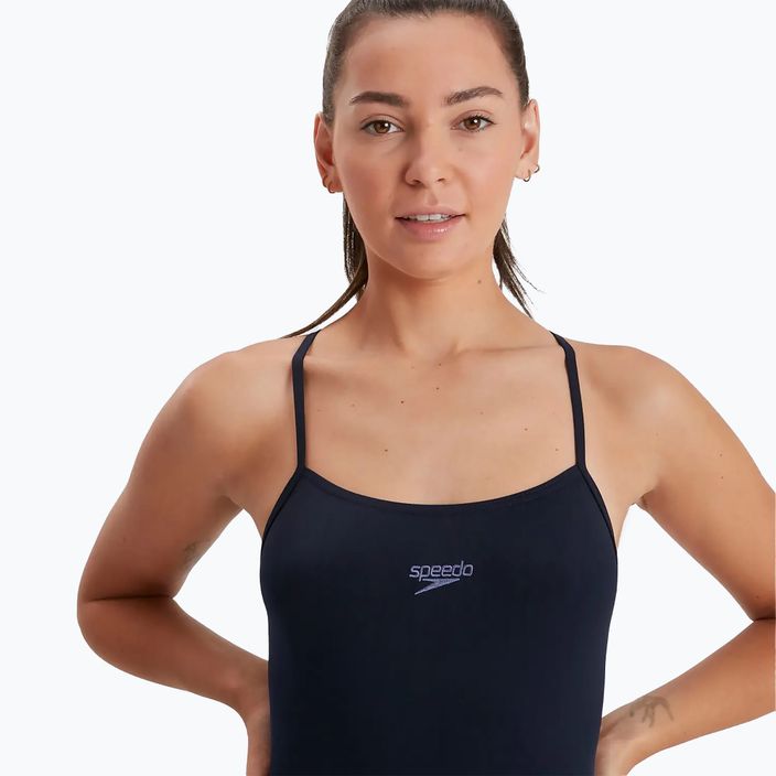 Speedo Endurance+ Thinstrap дамски бански костюм от една част true navy 6