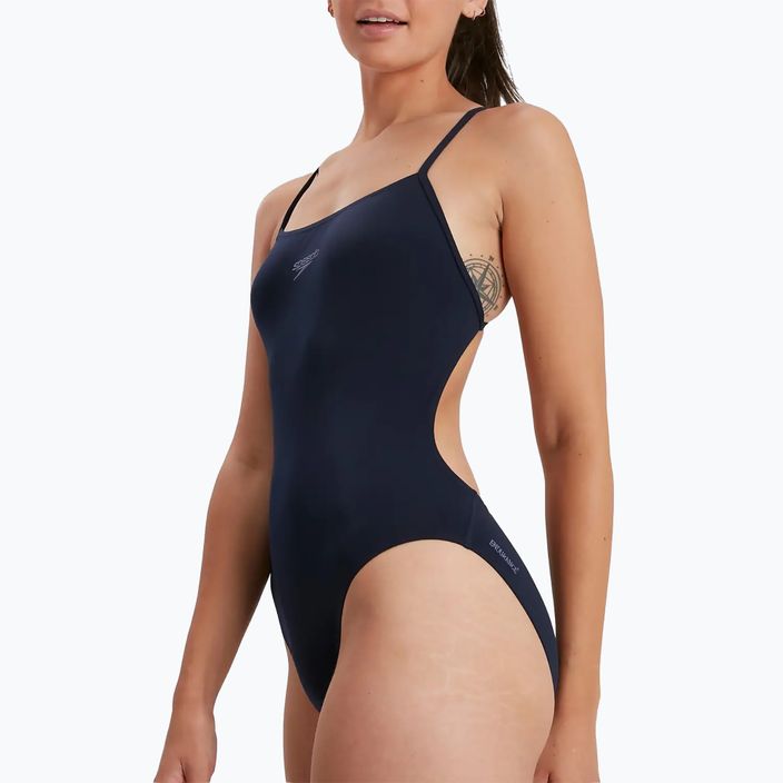 Speedo Endurance+ Thinstrap дамски бански костюм от една част true navy 7