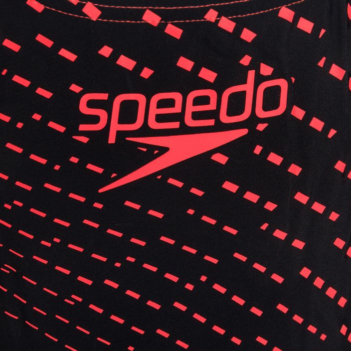Speedo Medley Logo Детски бански от една част Medalist черен 68-13458G683 3