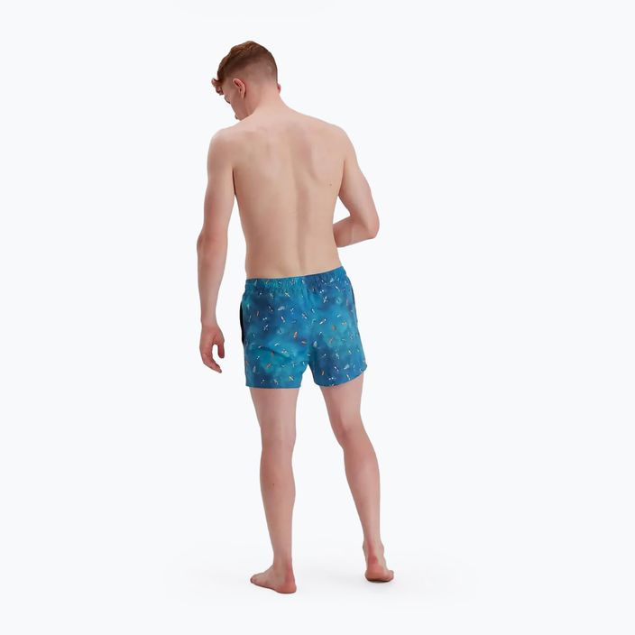 Мъжки шорти за плуване Speedo Digital Printed Leisure 14 Blue 68-13454G662 4