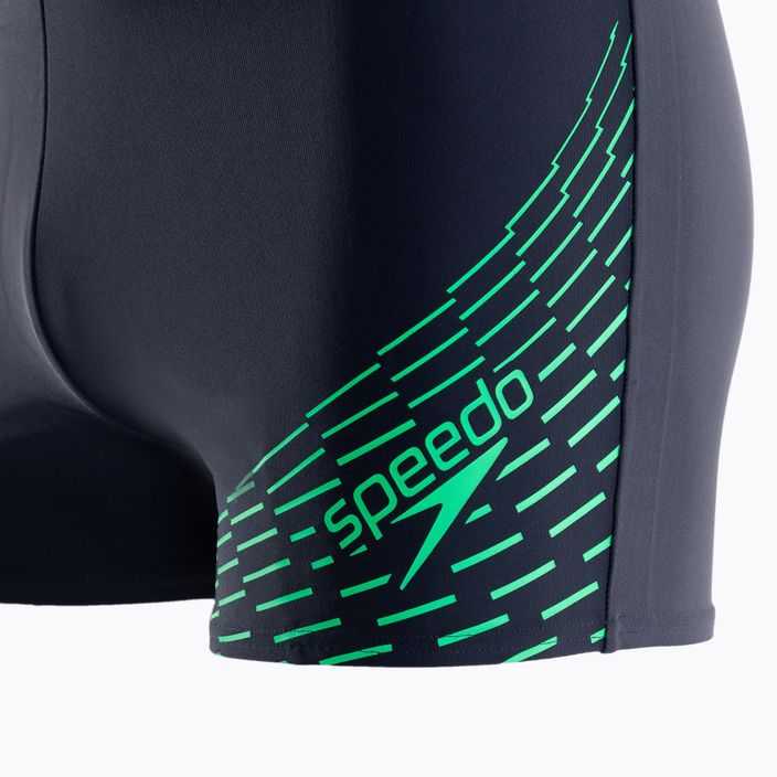 Speedo Medley Logo Aquashort мъжки боксерки за плуване тъмносини 68-11354 3