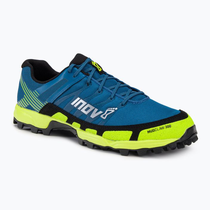 Мъжки обувки за бягане Inov-8 Mudclaw 300 blue/yellow 000770-BLYW
