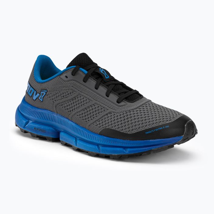 Мъжки обувки за бягане Inov-8 Trailfly Ultra G 280 сиво-синьо 001077-GYBL