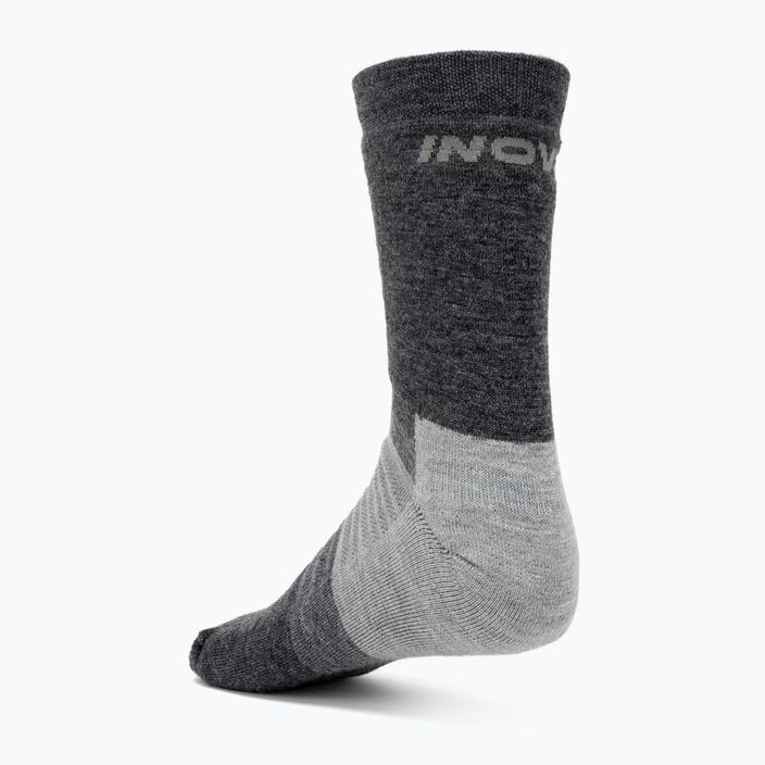 Inov-8 Active Merino+ чорапи за бягане сиво/меланж 2