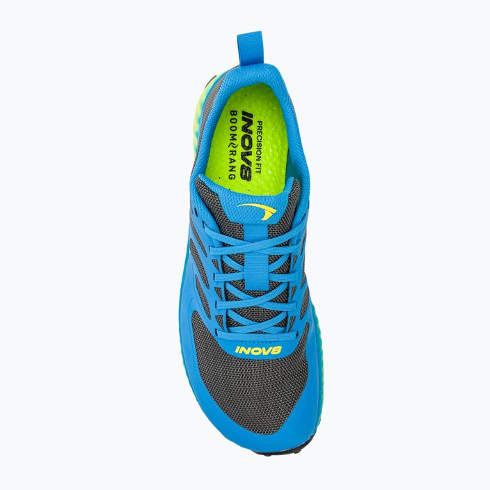 Мъжки обувки за бягане Inov-8 Mudtalon dark grey/blue/yellow 5