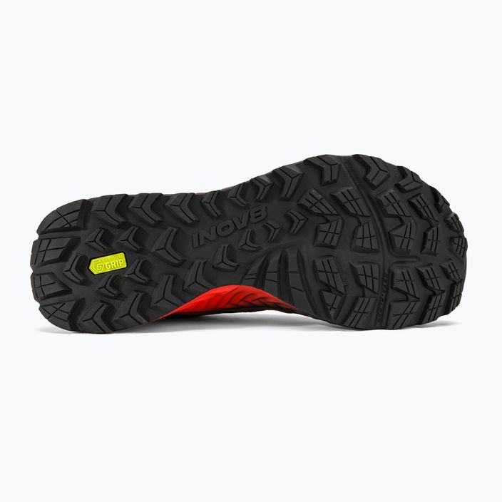 Мъжки обувки за бягане Inov-8 Trailfly black/fiery red/dark grey 4