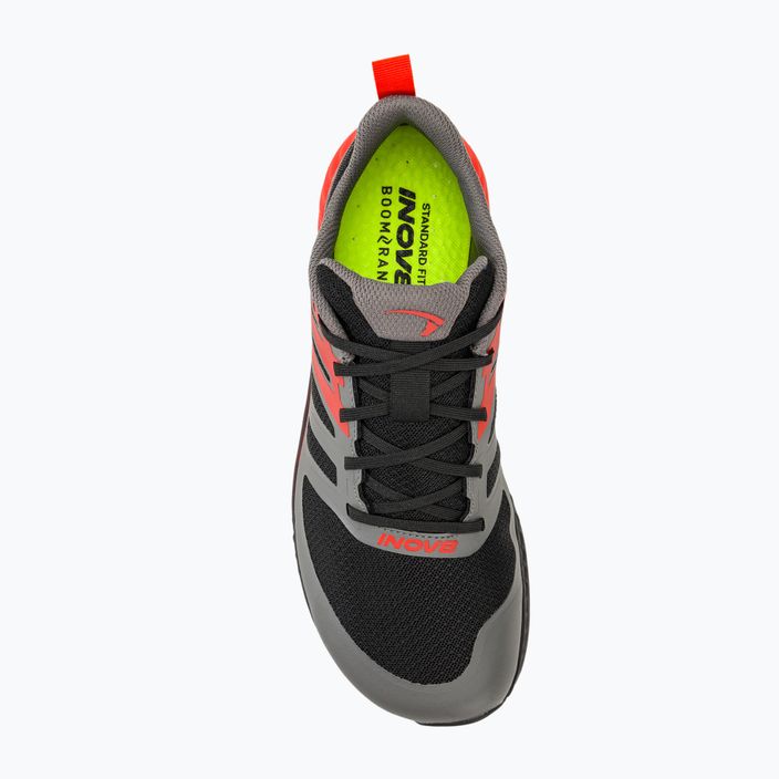 Мъжки обувки за бягане Inov-8 Trailfly black/fiery red/dark grey 5