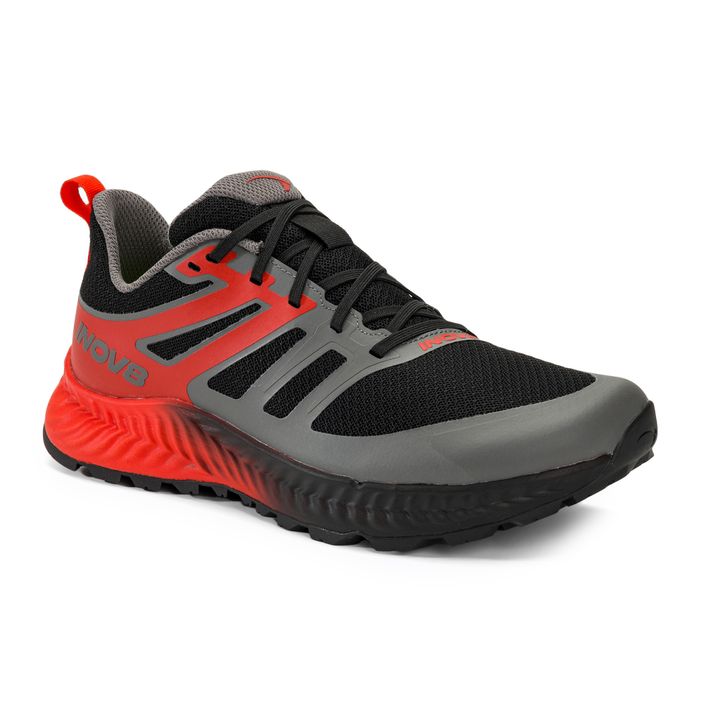 Мъжки обувки за бягане Inov-8 Trailfly black/fiery red/dark grey 2