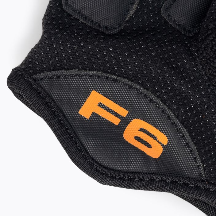 RDX Sumblimation F6 черно-оранжеви фитнес ръкавици WGS-F6O 5